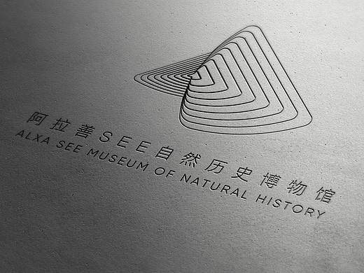 阿拉善月亮湖博物馆logo方案