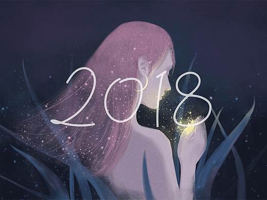 2018--开始接触插画的一年
