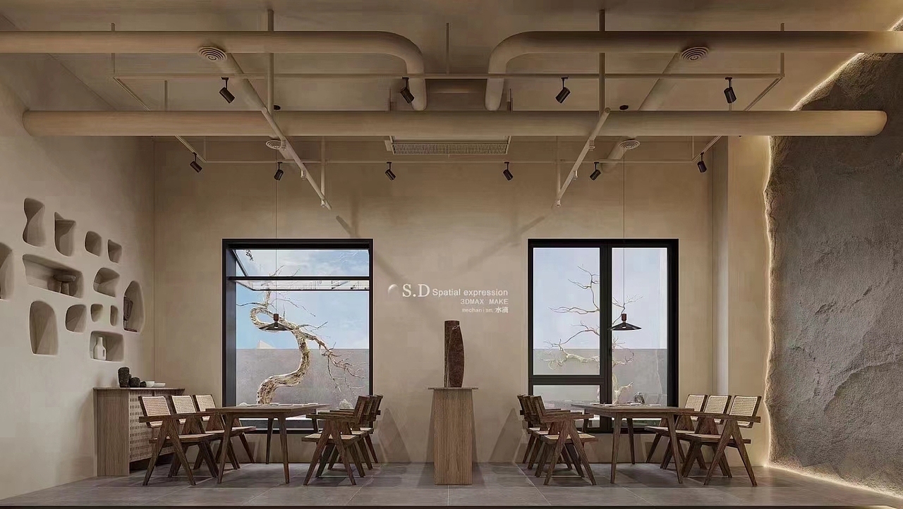 水滴表现——餐厅