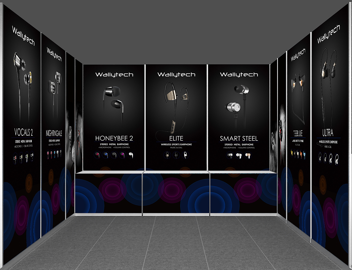 耳机展位海报