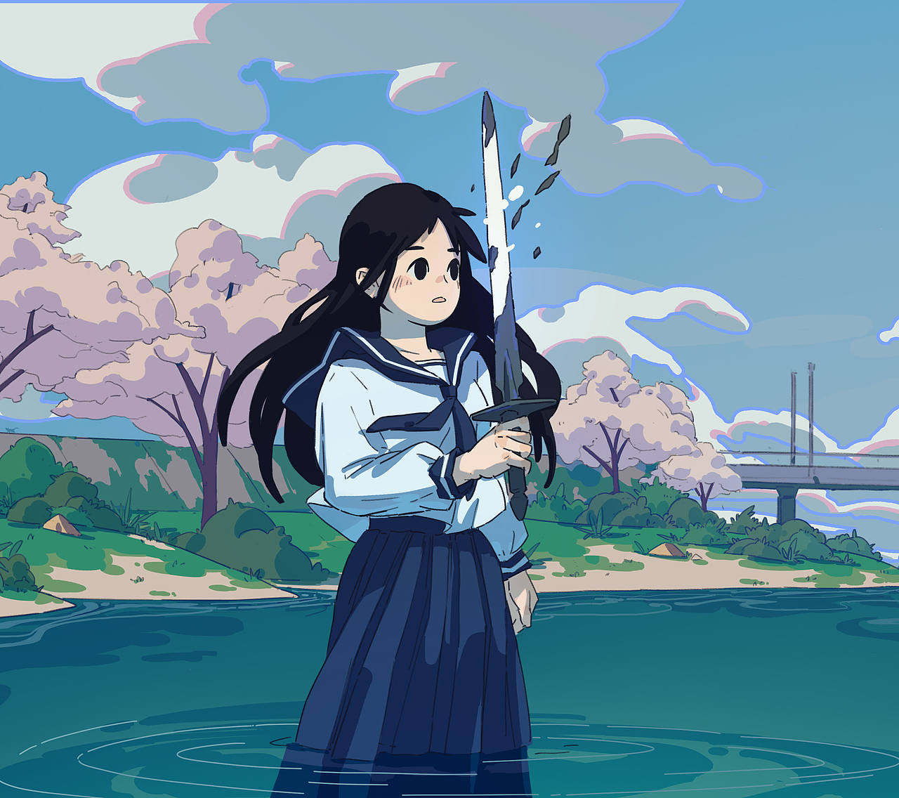 SWORD系列插画（一）（图ZMjIzMTA5ODY0） - 创作习作 - 站酷设计师Likan000原创素材 - 站酷ZCOOL