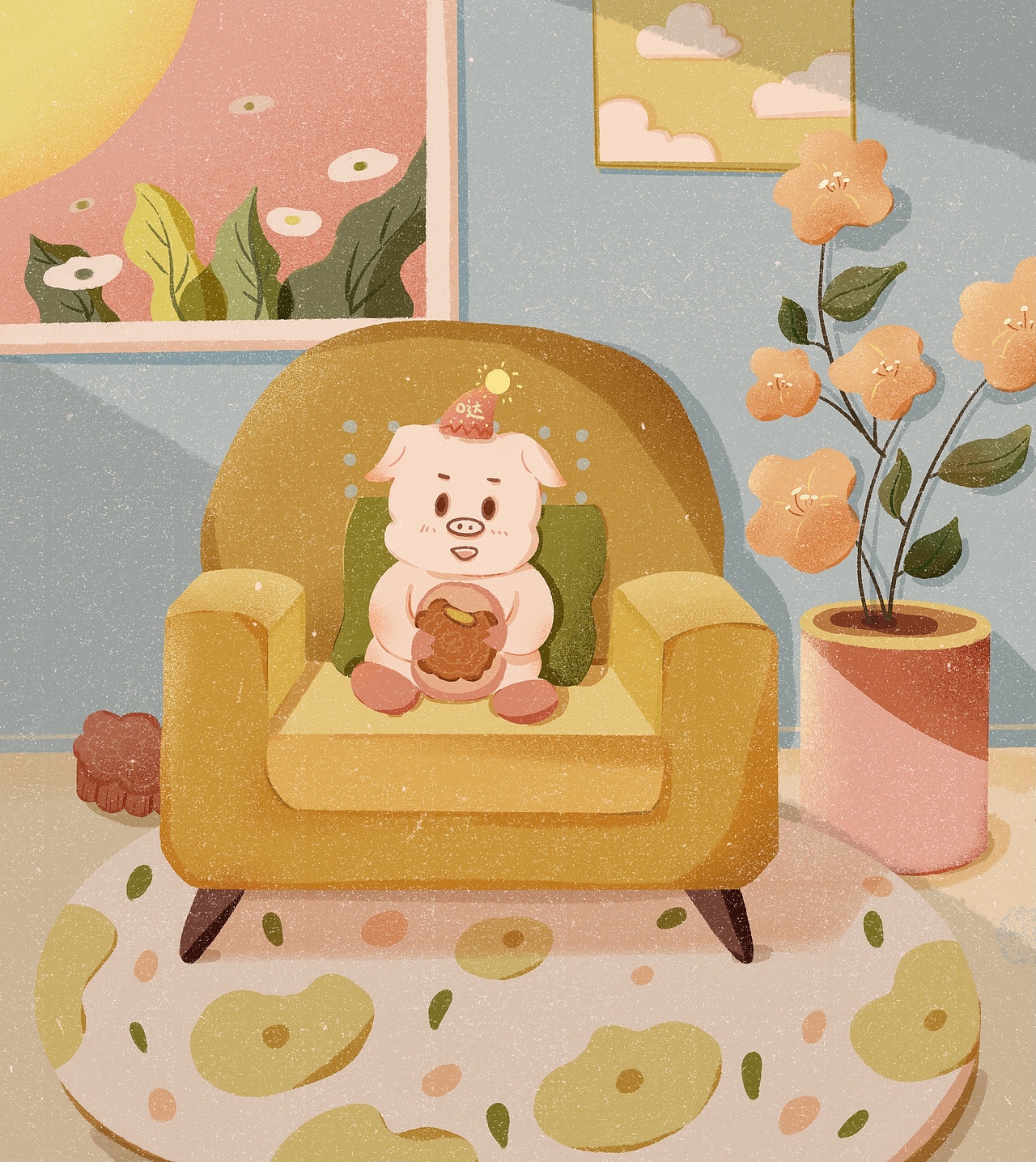 画画（图ZMjcyMzM3NDcy） - 儿童插画 - 站酷设计师littlebin_原创素材 - 站酷ZCOOL