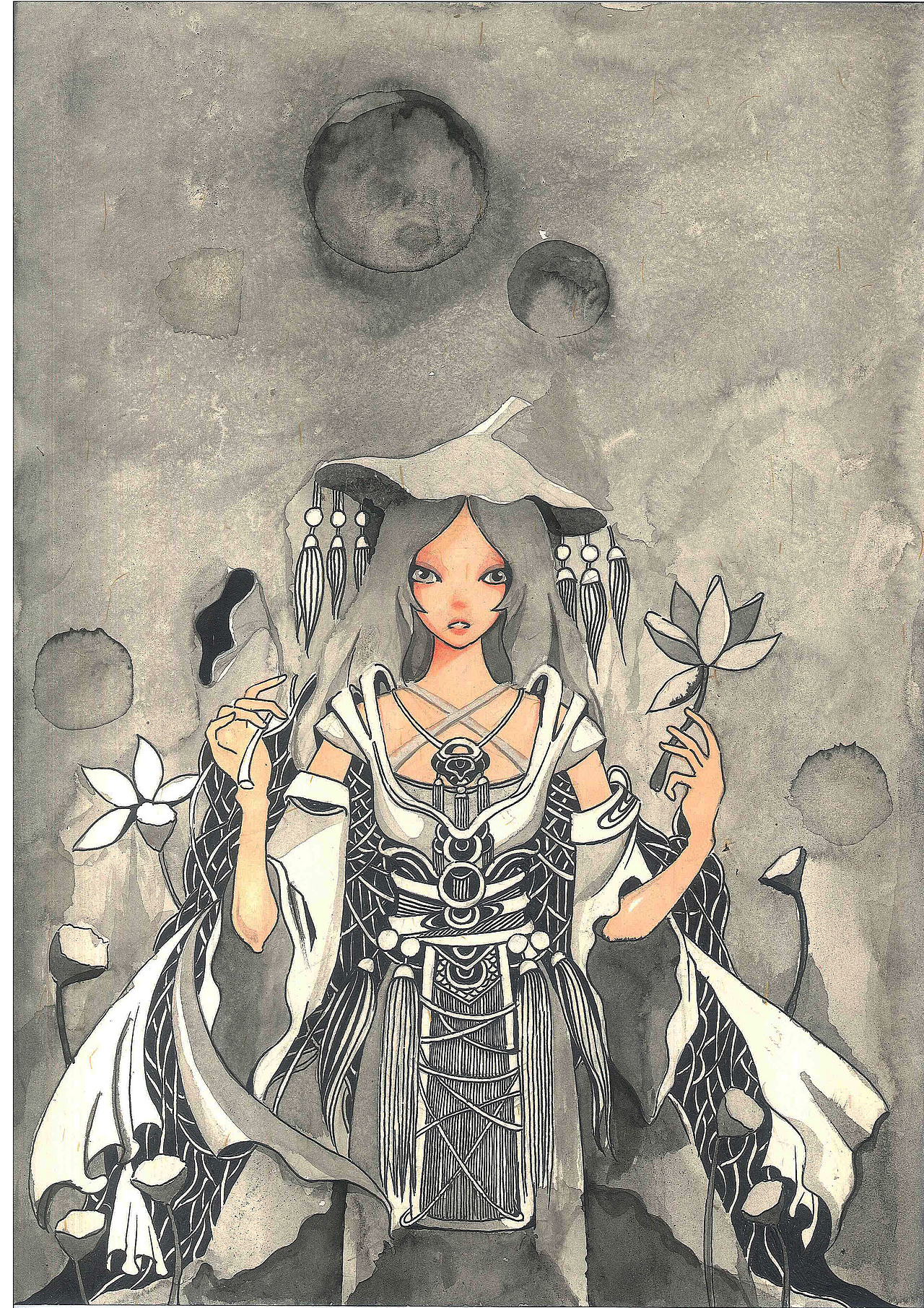 首夏犹清和，芳草亦未歇--夏天节气之立夏，小满（图ZMTY3ODE4OTI=） - 创作习作 - 站酷设计师狐狸精小五原创素材 - 站酷ZCOOL