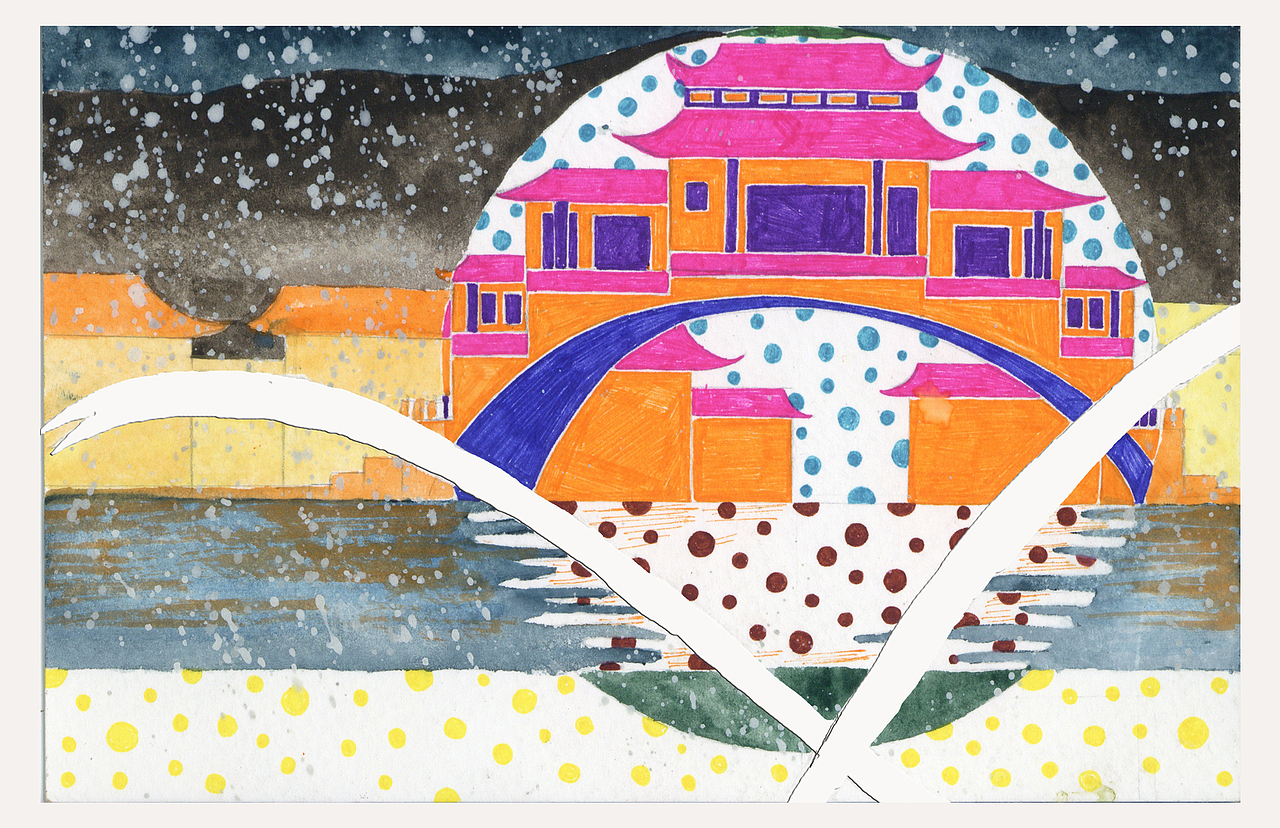 游记（图ZODE0ODAyMjg=） - 商业插画 - 站酷设计师vc乔晨原创素材 - 站酷ZCOOL