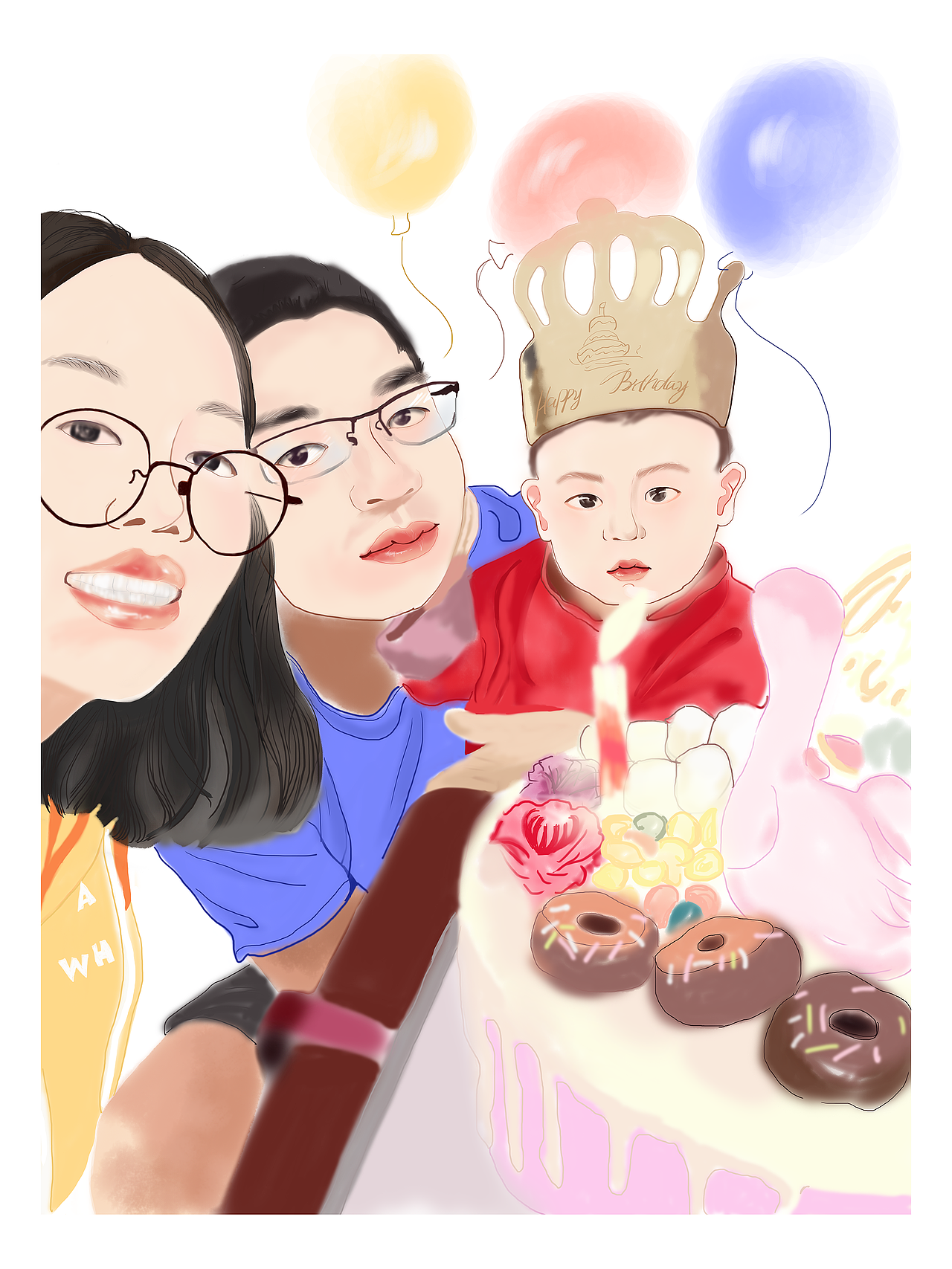 生活插画（图ZMTk4NDI3MDM2） - 创作习作 - 站酷设计师喜妈辣丫原创素材 - 站酷ZCOOL