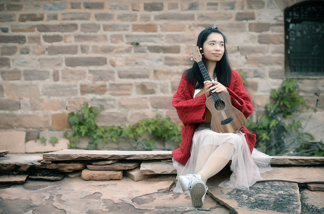 人像摄影《清新民谣风》