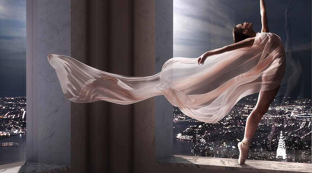 时尚商街里的中式公寓