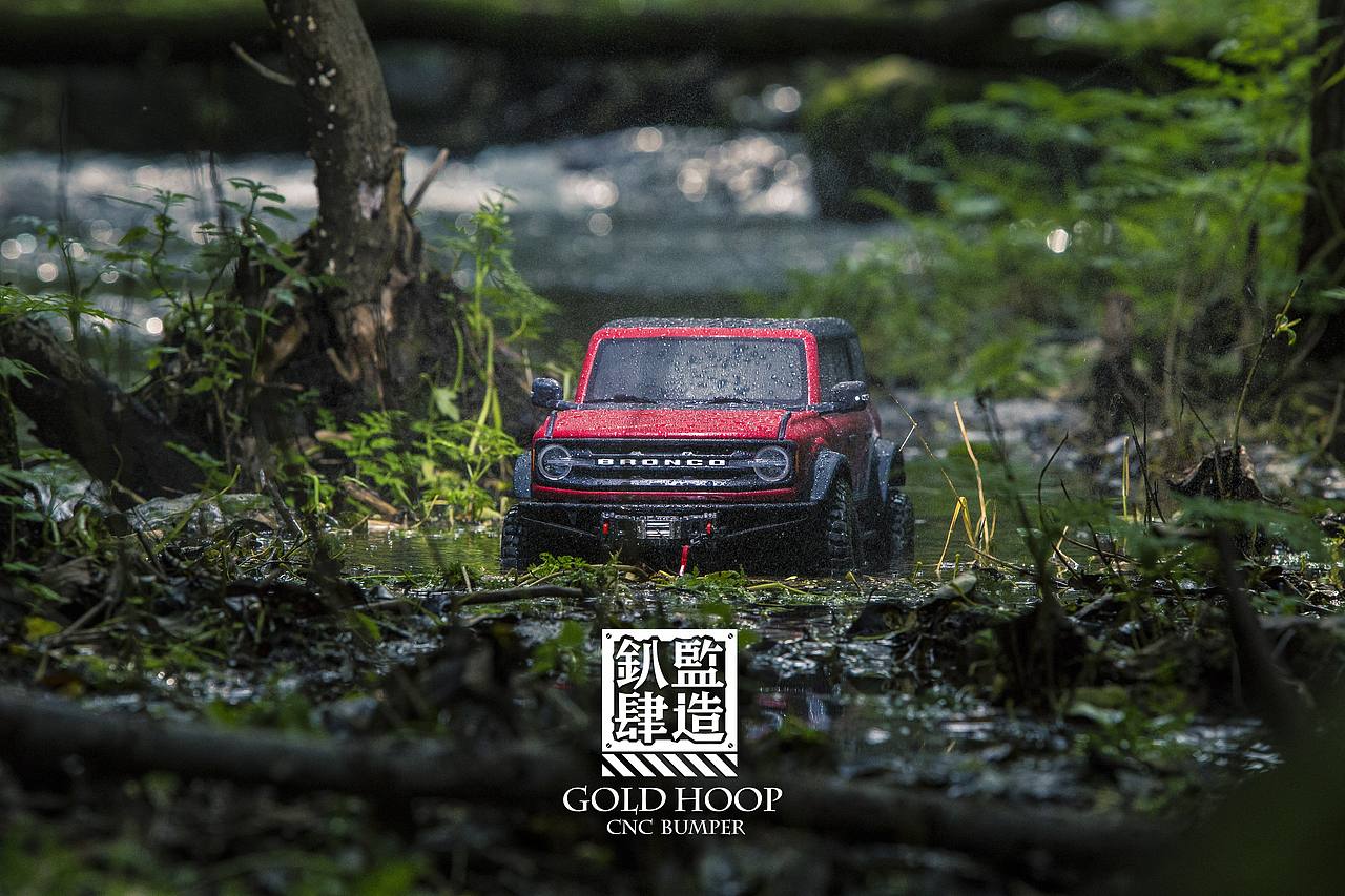 RC模型车 TEX4 BRONCO “金箍”前后杠 产品设计制作（图ZMjY4MjI1Mjcy） - 手办/模玩 - 站酷设计师MWM1984原创素材 - 站酷ZCOOL