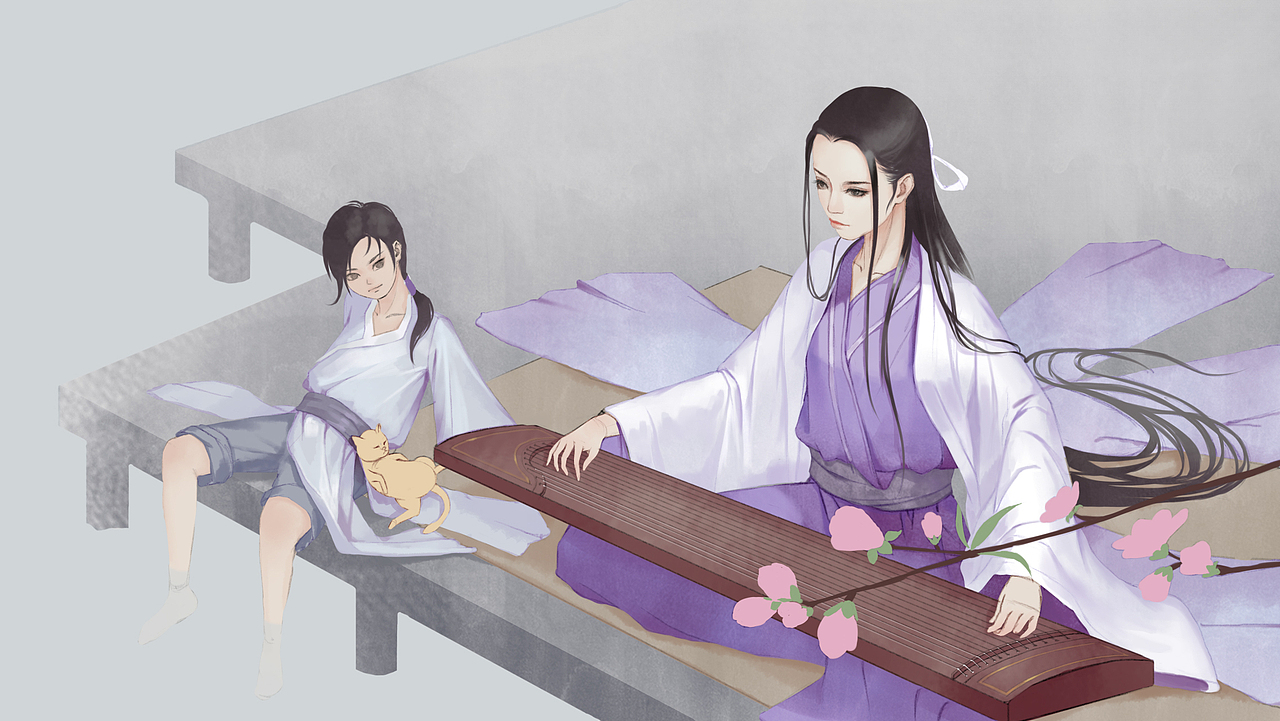 韶华（图ZOTUwMTc2ODA=） - 商业插画 - 站酷设计师梦牵魂原创素材 - 站酷ZCOOL