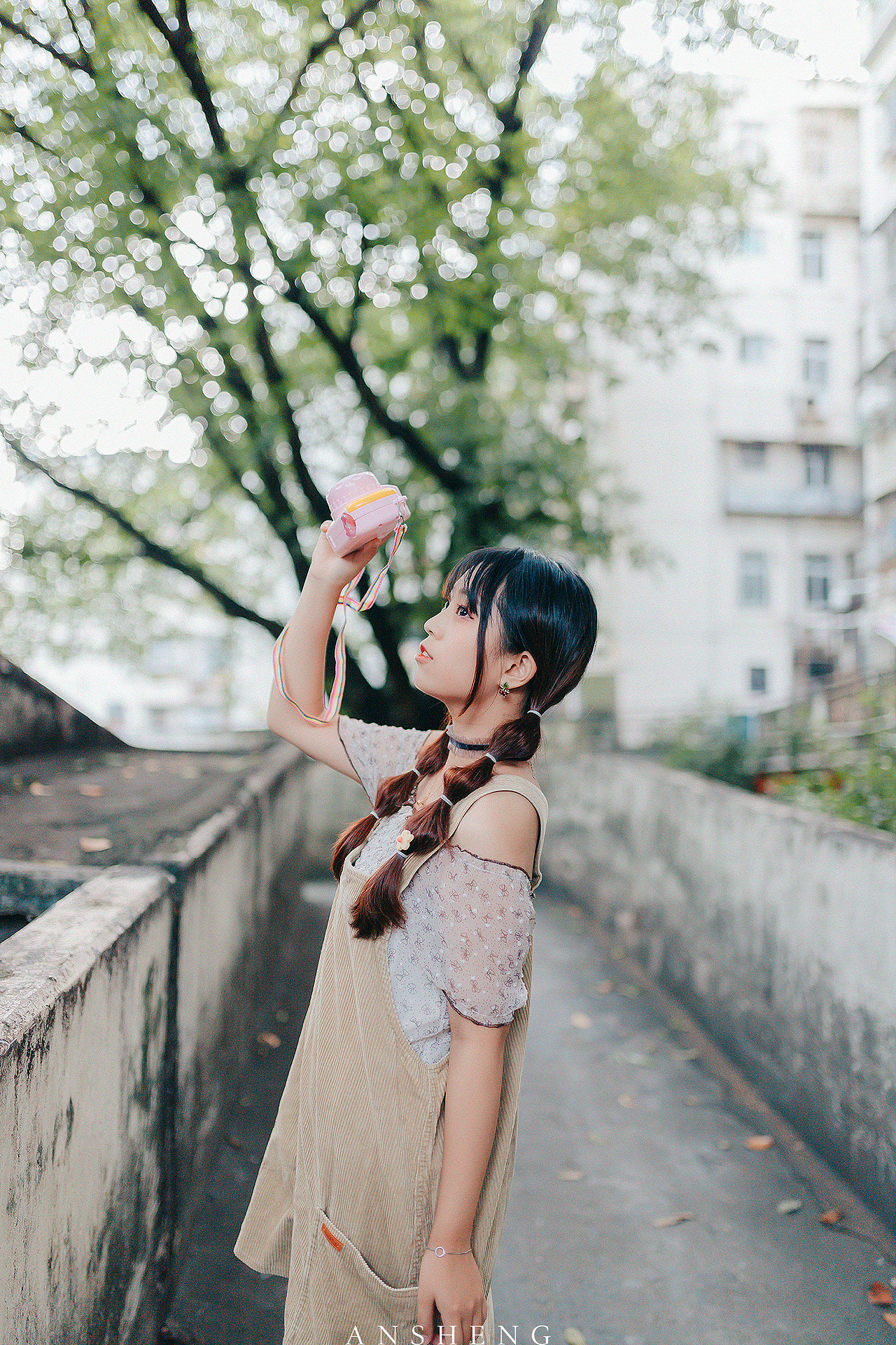 今天的可爱是来自青橙色的“wink”喔~（图ZMjE4NjY4NzIw） - 人像摄影 - 站酷设计师玩摄影的安生原创素材 - 站酷ZCOOL