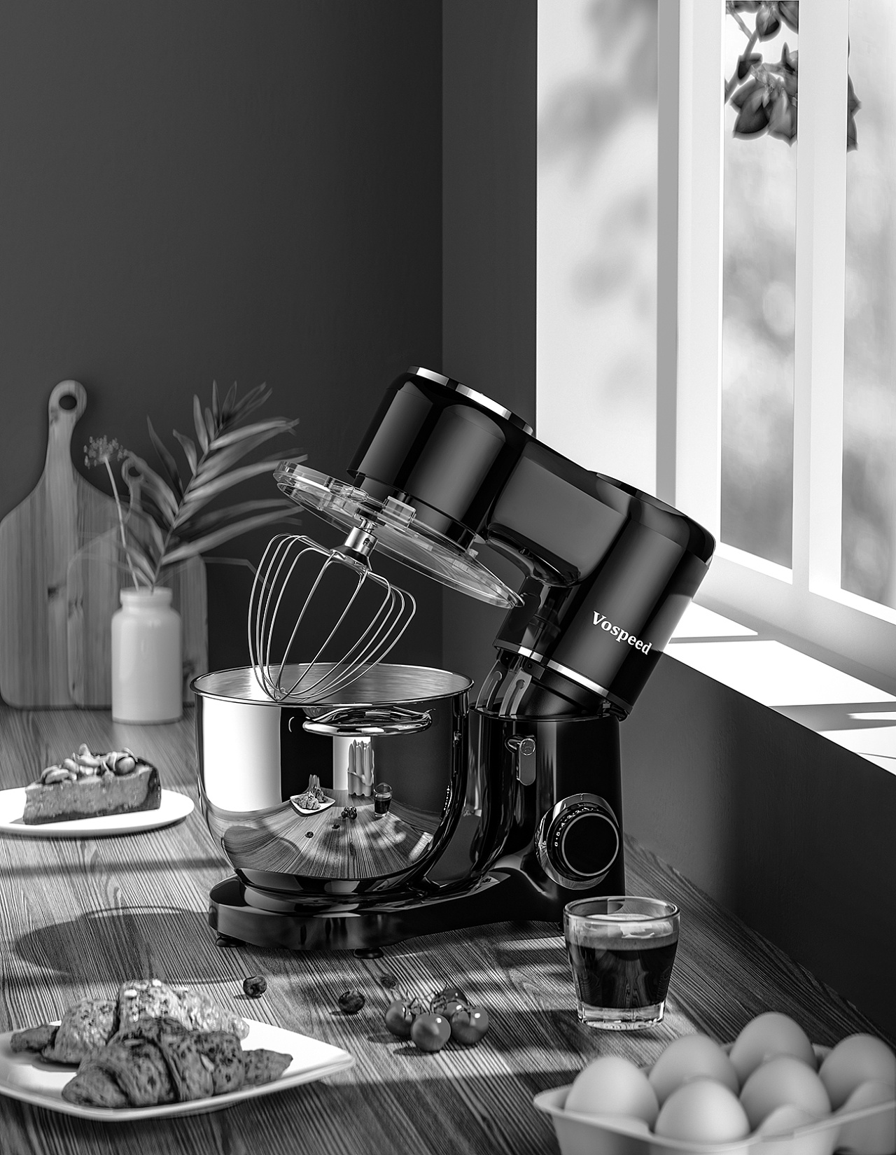 厨房小家电渲染合集