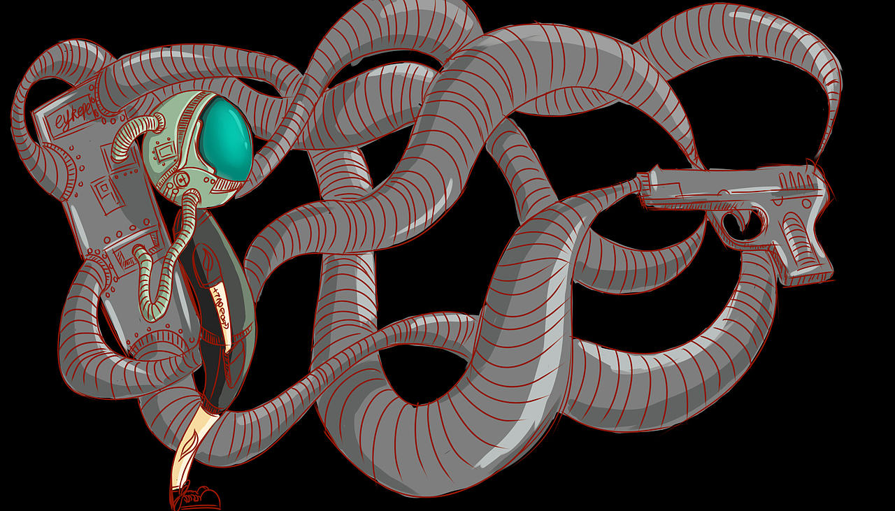 宇航员系列（图ZOTAxMDM3MDQ=） - 创作习作 - 站酷设计师leaf在哪里原创素材 - 站酷ZCOOL