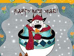 雪羊文旅的IP插畫和海報