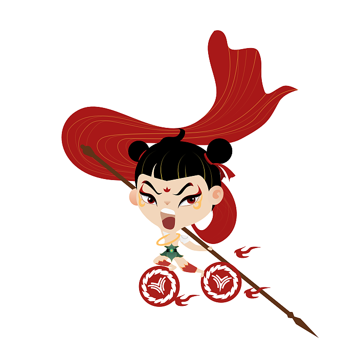 国风哪吒ip设计|平面|ip形象|suncc123_原创作品-站酷zcool