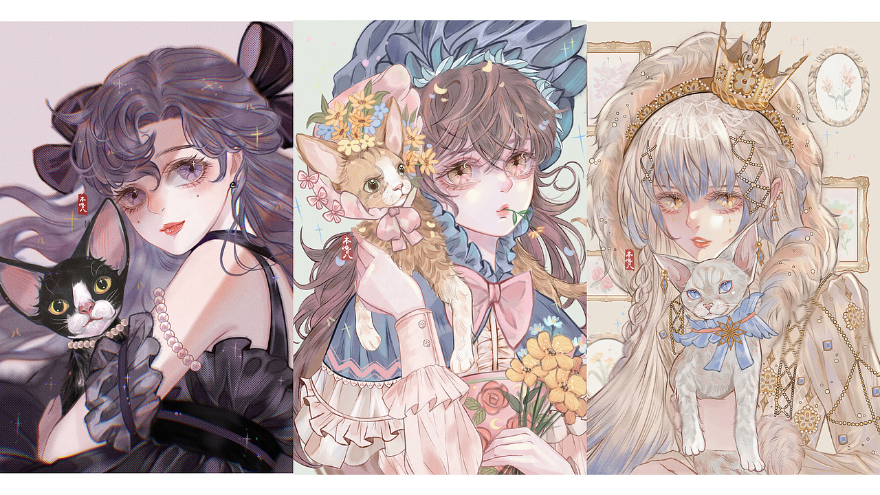 画我的「梦中情猫」