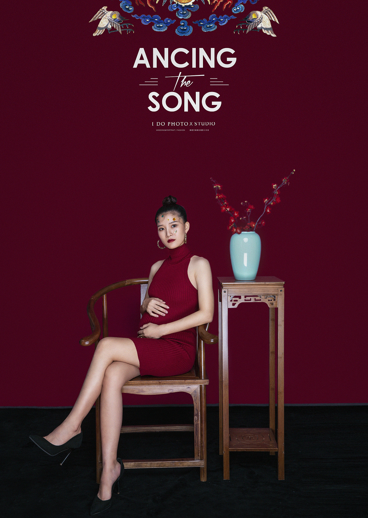 分享收藏复古婚纱蓝孕妇人像添加表情喜欢ta的作品吗?