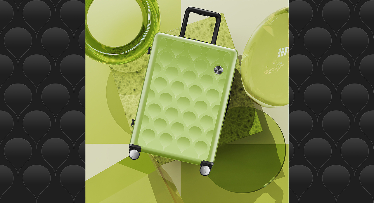 PP注塑拉杆硬箱设计