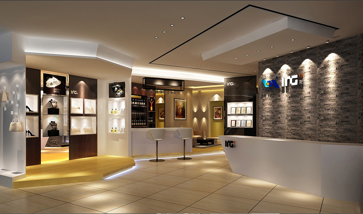 展厅设计装修 办公室设计装修 专卖店展览会设计装修（图ZMTc4MzEyMzMy） - 展陈设计 - 站酷设计师汉风品牌设计原创素材 - 站酷ZCOOL