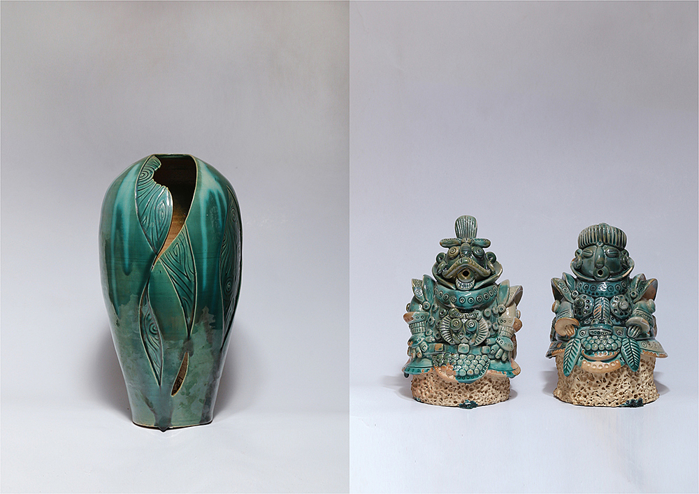 贵州民族大学2010级民族特招班陶艺课程作业展！（图ZMTAwNTYzODg=） - 其他手工艺 - 站酷设计师王忠原创素材 - 站酷ZCOOL