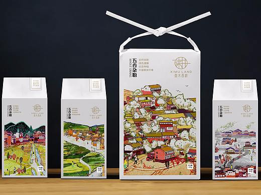 香港：锦华食品包装设计