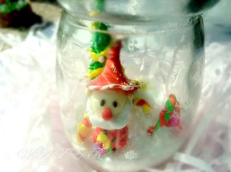 【2菇凉】DIY圣诞节 玻璃瓶