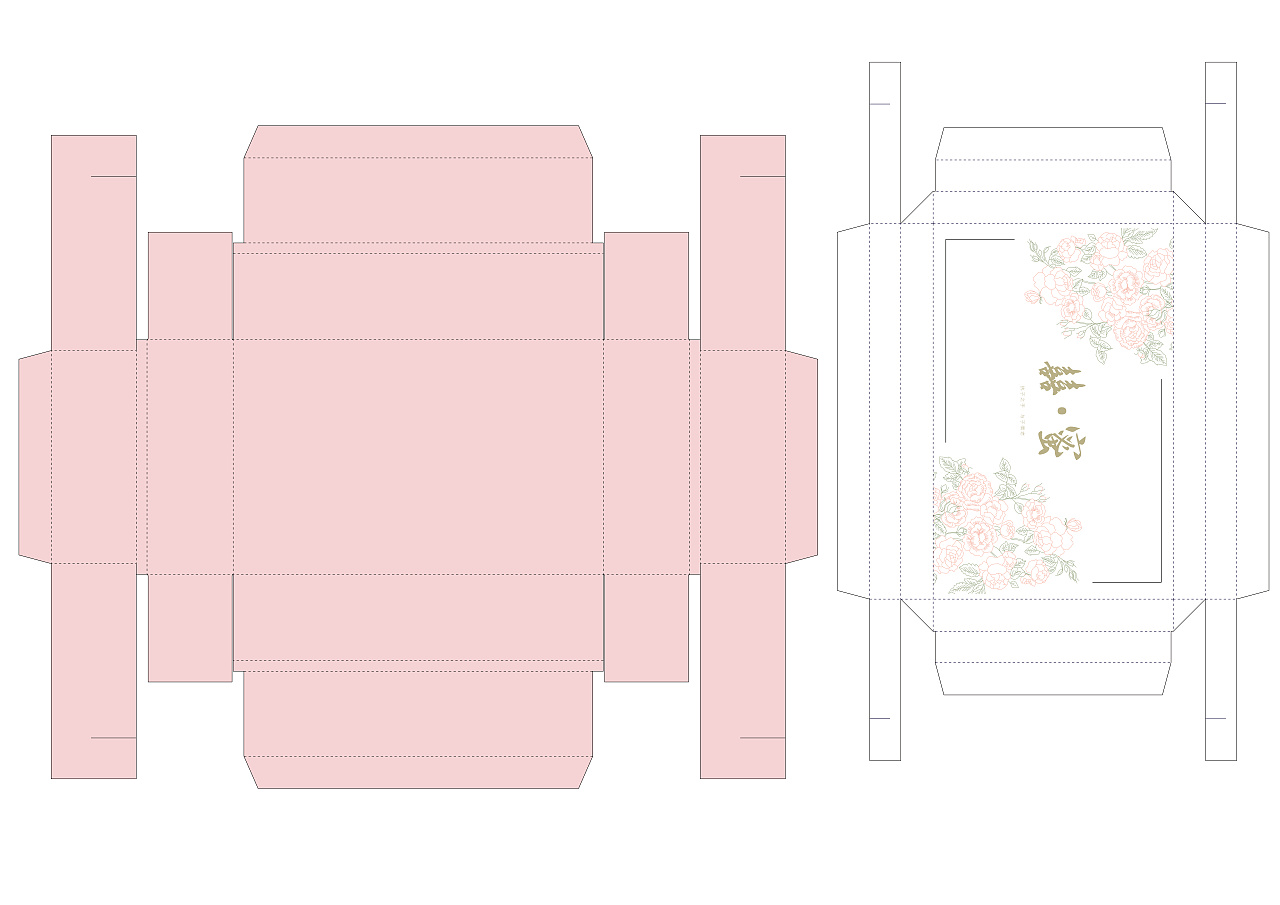 盒子结构图及图案设计内包装结构图贴纸登录 / 注册