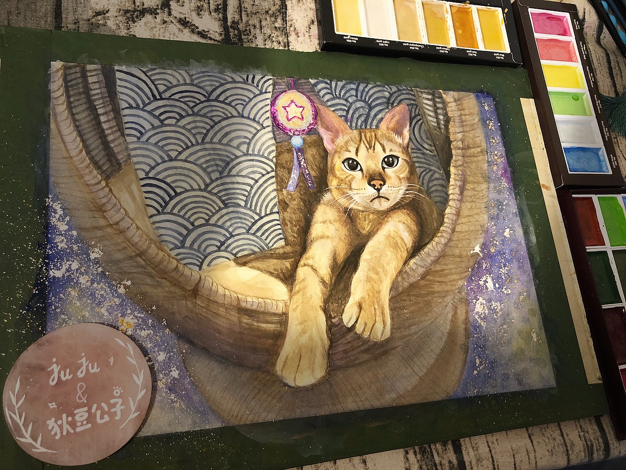 宠物画像-猫咪古风「狄豆公子的画像」