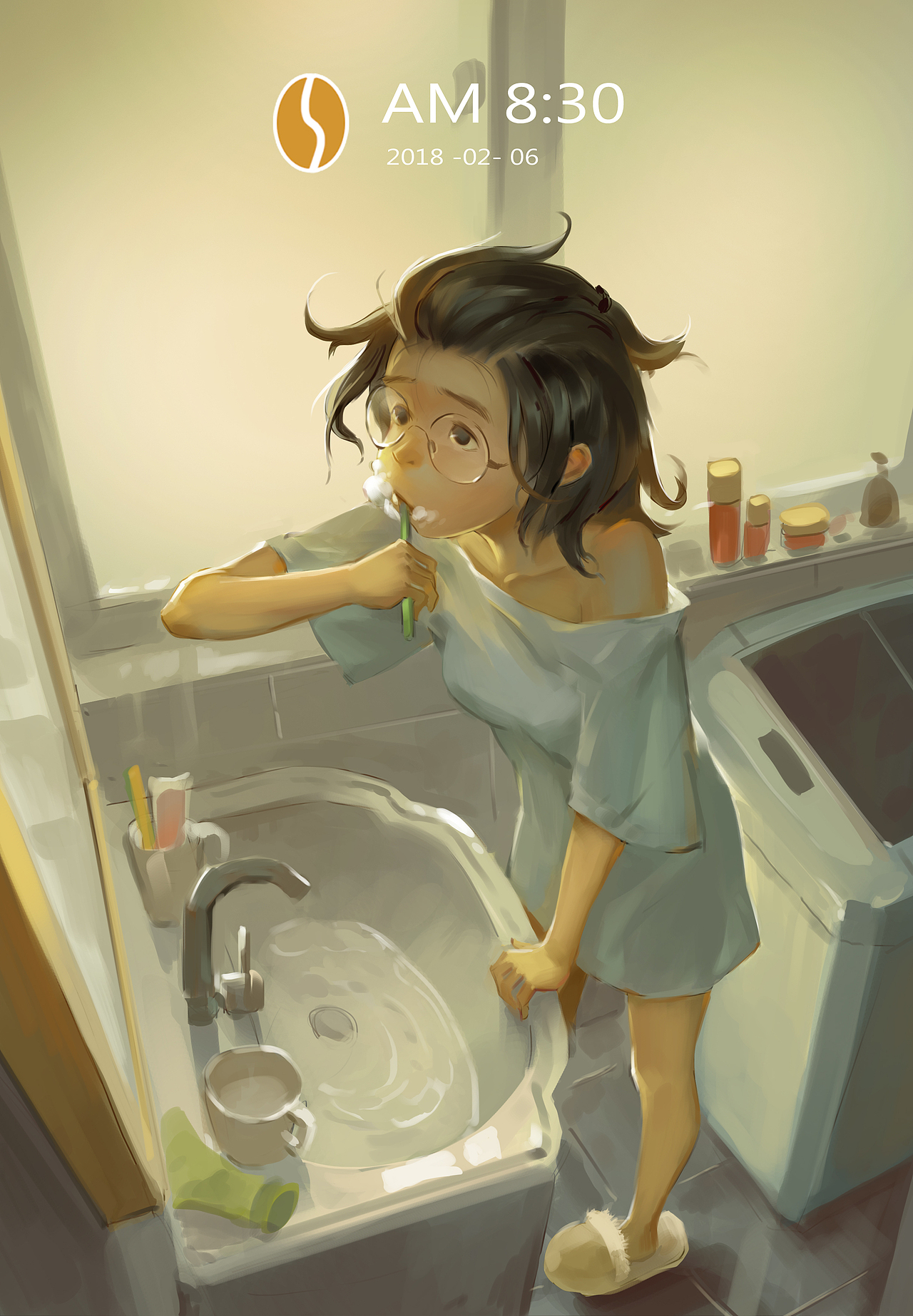 用这样的方式记录你的一天，2月15，生日快乐（图ZMTA1MDUwNzIw） - 创作习作 - 站酷设计师黑核残孽原创素材 - 站酷ZCOOL