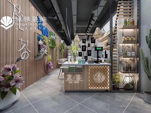 合肥奶茶店装修，小型奶茶店装修效果图（个人主页-ZMzgzNjkzNzY=） - 品牌 - 站酷设计师枫雅小王子原创素材 - 站酷ZCOOL