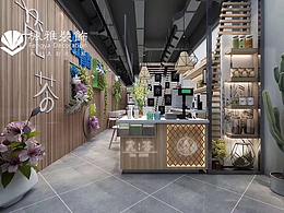 合肥奶茶店裝修，小型奶茶店裝修效果圖