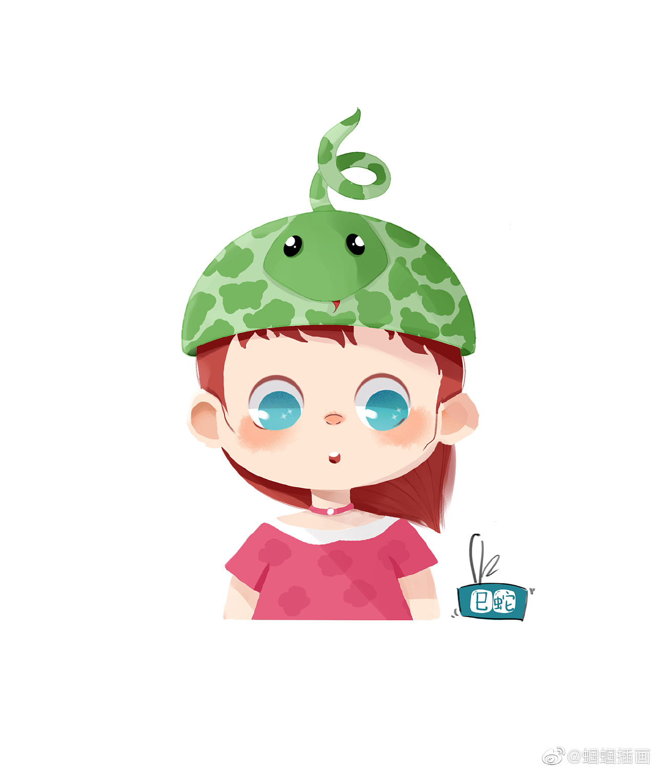 原创头像|插画|儿童插画|蝈蝈插画 - 原创作品 - 站酷 (zcool)