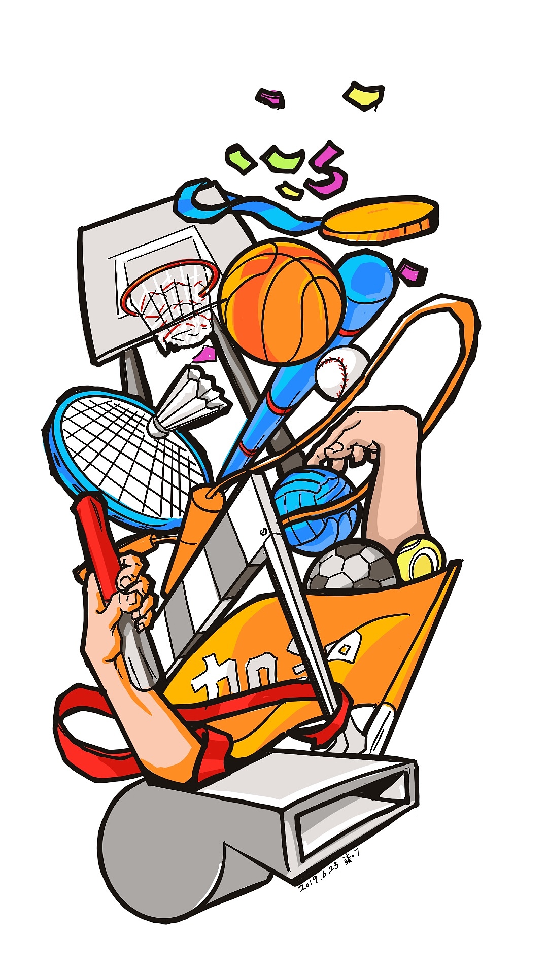 Jobs系列插画第一季合集（图ZMTY5OTg3ODM2） - 新锐潮流插画 - 站酷设计师柒点7原创素材 - 站酷ZCOOL