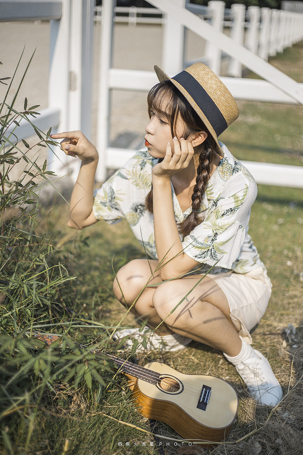 夏天的弦声（图ZOTIxNDQwOTI=） - 人像摄影 - 站酷设计师飞火流星MIN原创素材 - 站酷ZCOOL