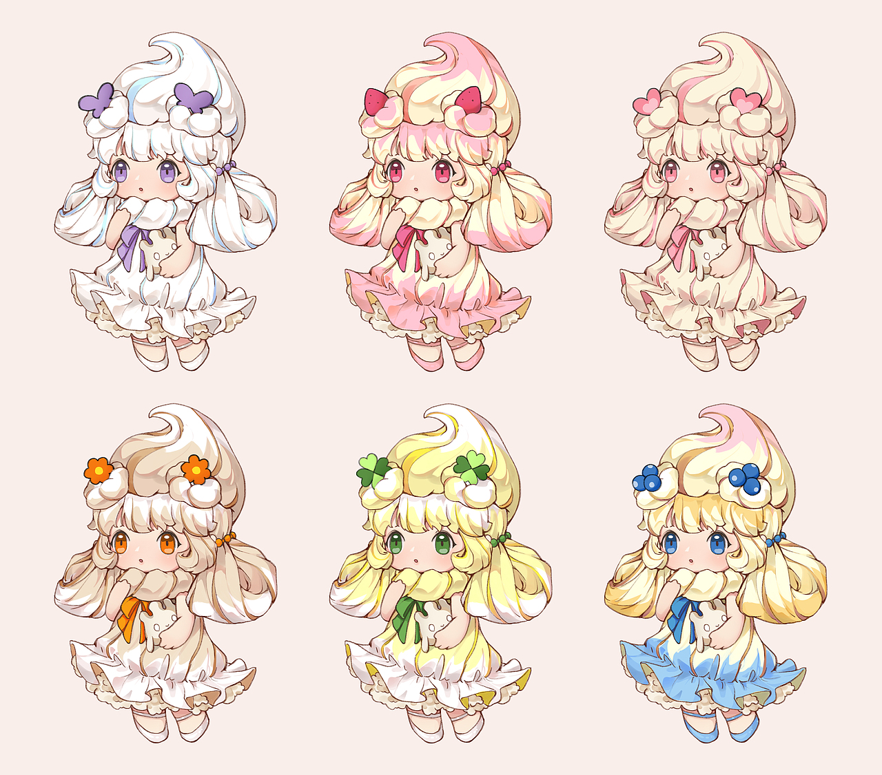 宝可梦霜奶仙拟人