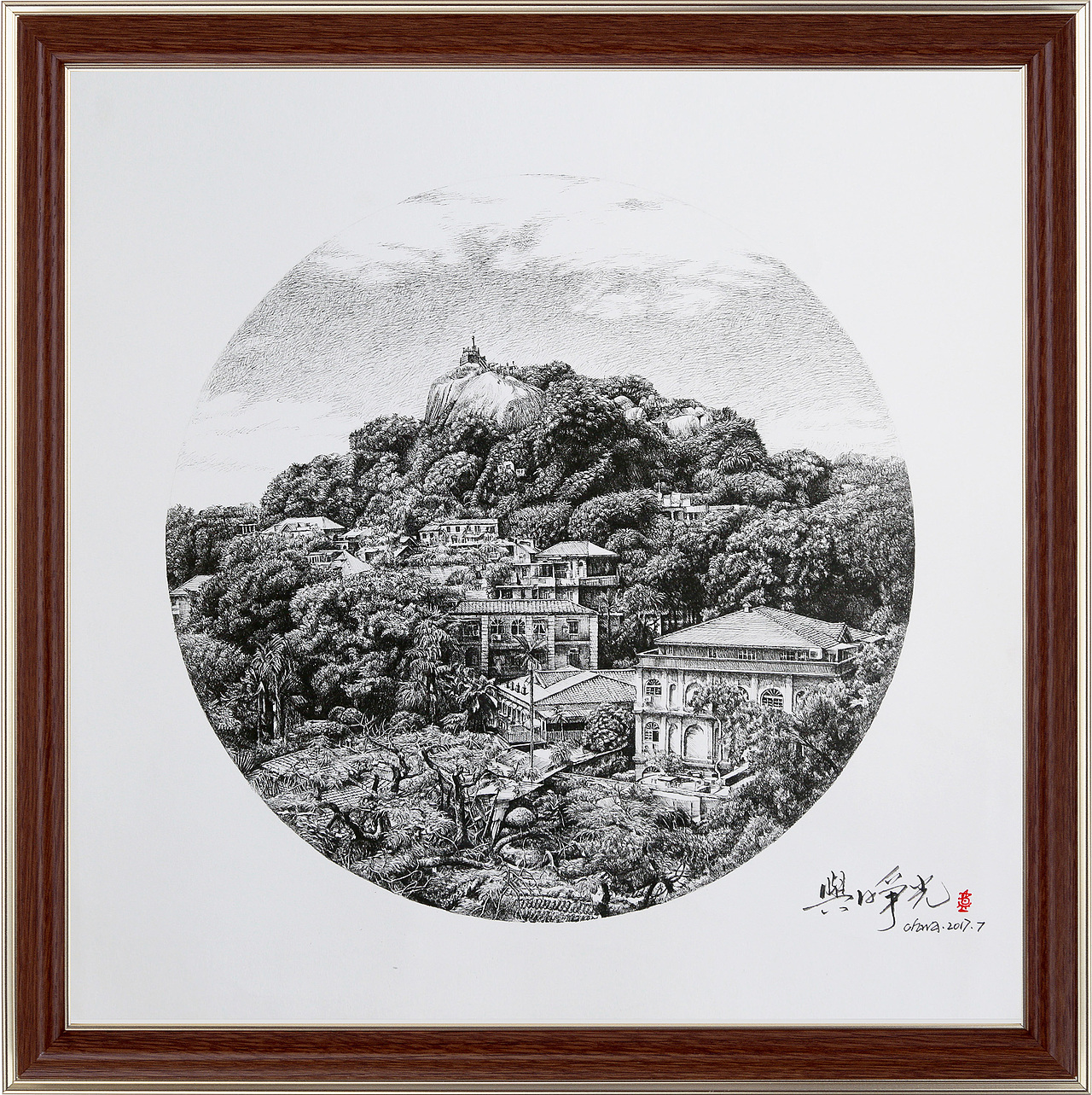 海上花园——鼓浪屿（图ZOTIzMDQ4NDQ=） - 绘画 - 站酷设计师ohwa俊桦原创素材 - 站酷ZCOOL