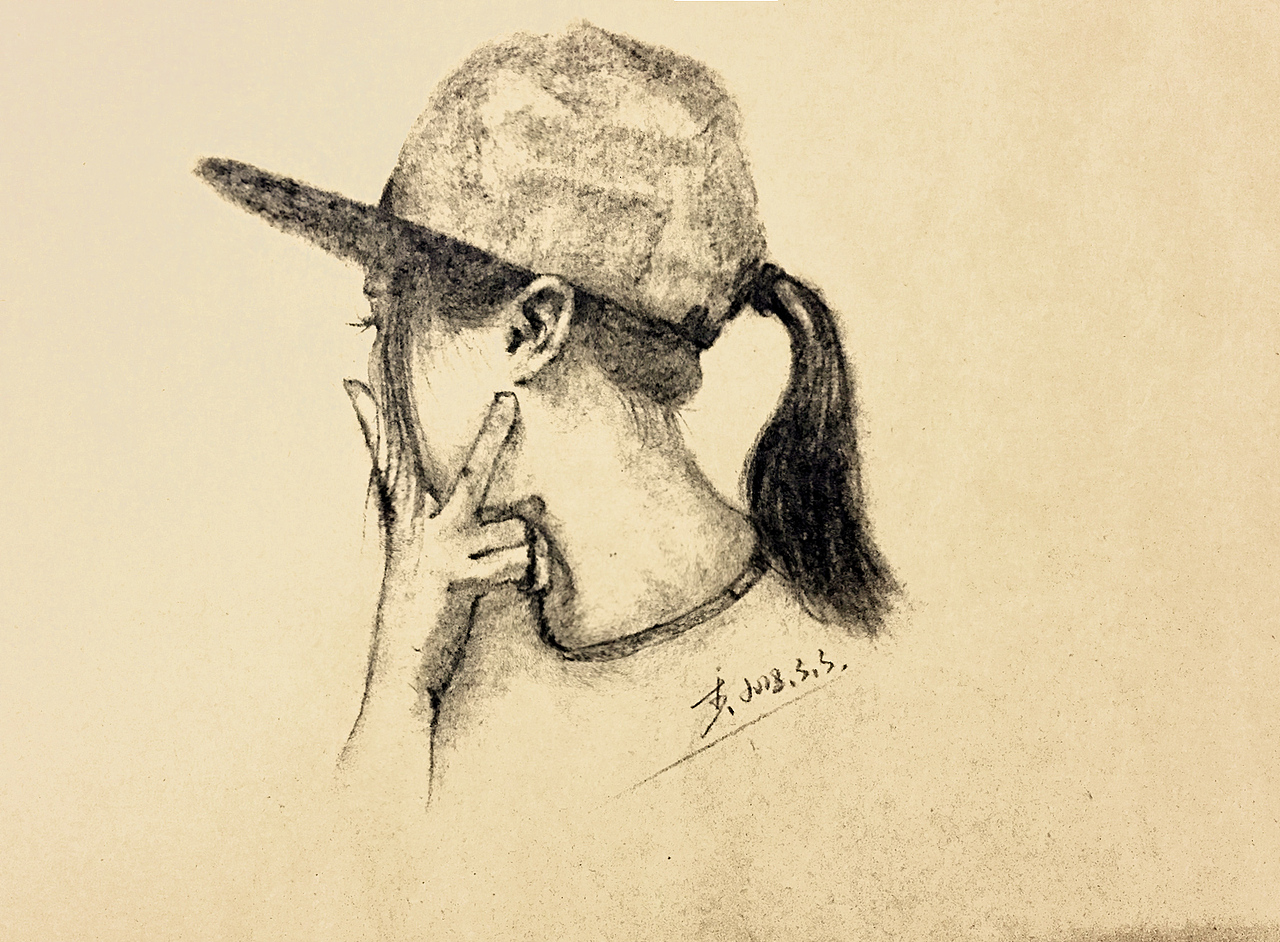 帮美女画的素描（图ZMTA2NjE2OTcy） - 绘画 - 站酷设计师Andy815原创素材 - 站酷ZCOOL