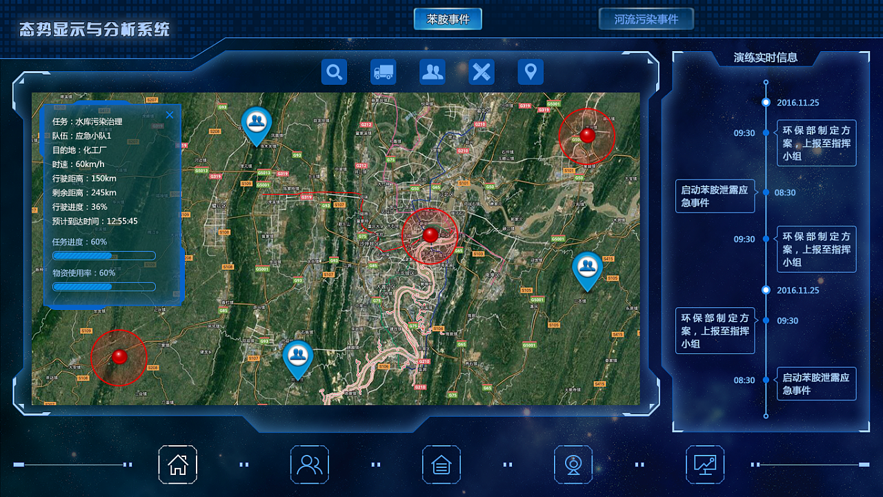 后台系统 科幻风格