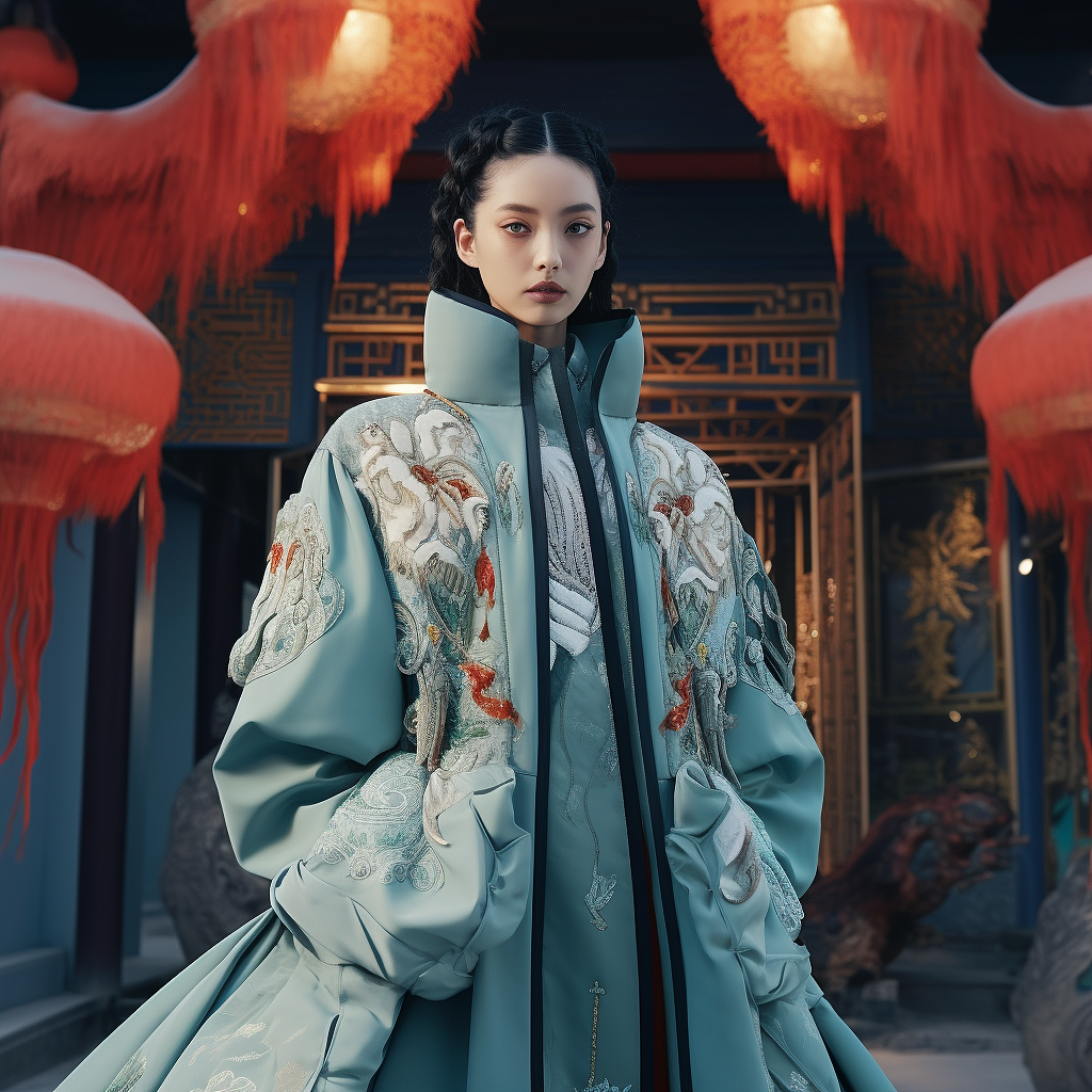 Ai中式服装设计第九期