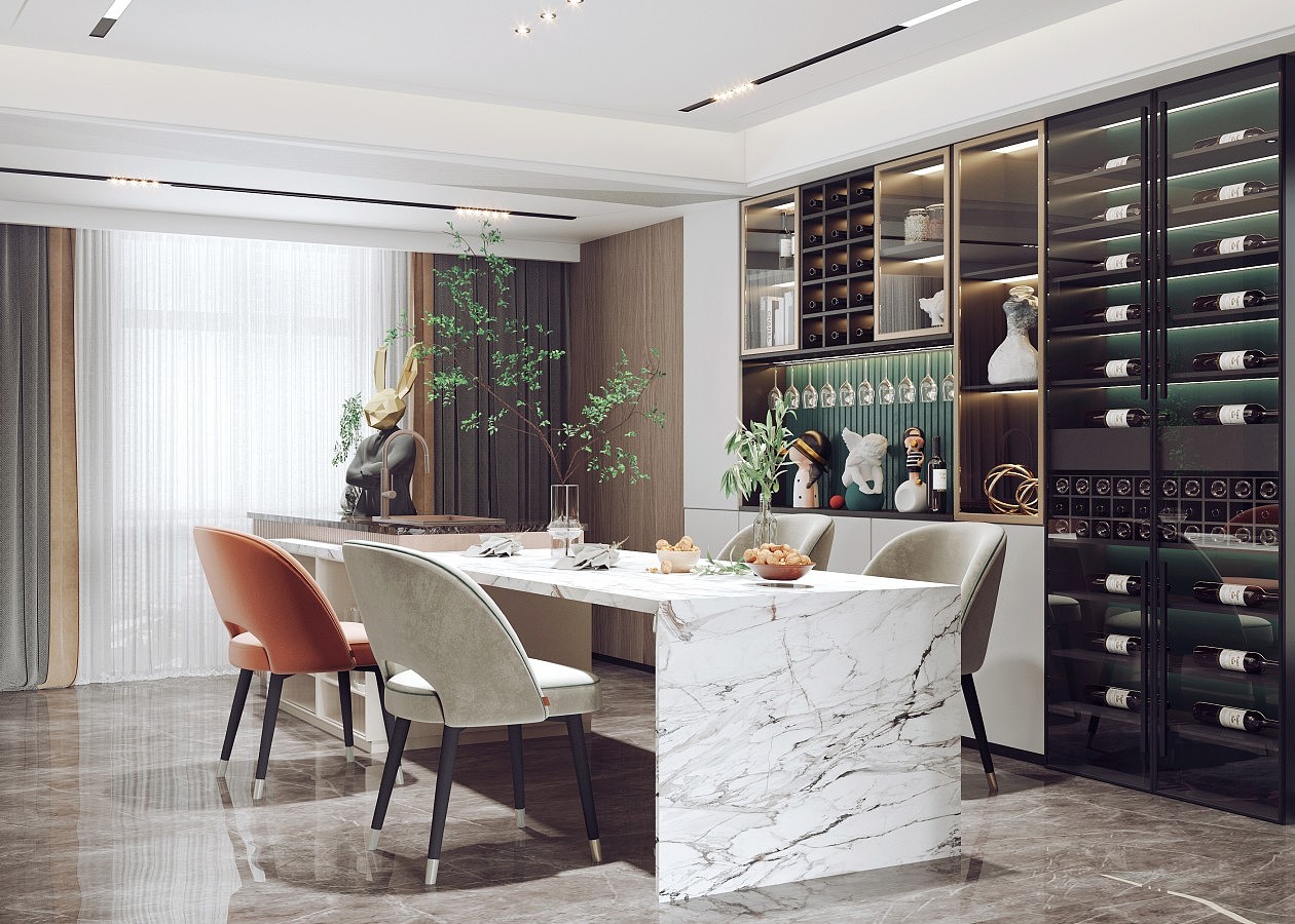 现代轻奢 尽显高贵空间品质