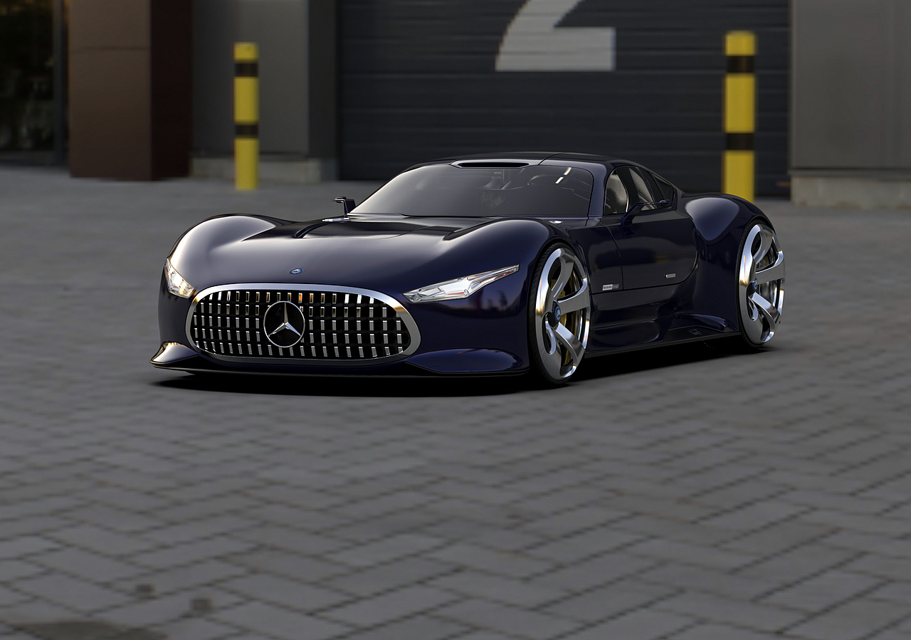 keyshot汽车渲染练习