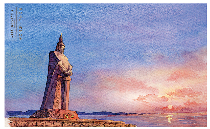 衙口景区·施琅雕像 br>晋江衙口滨海旅游区作为迷人的滨海休闲度假