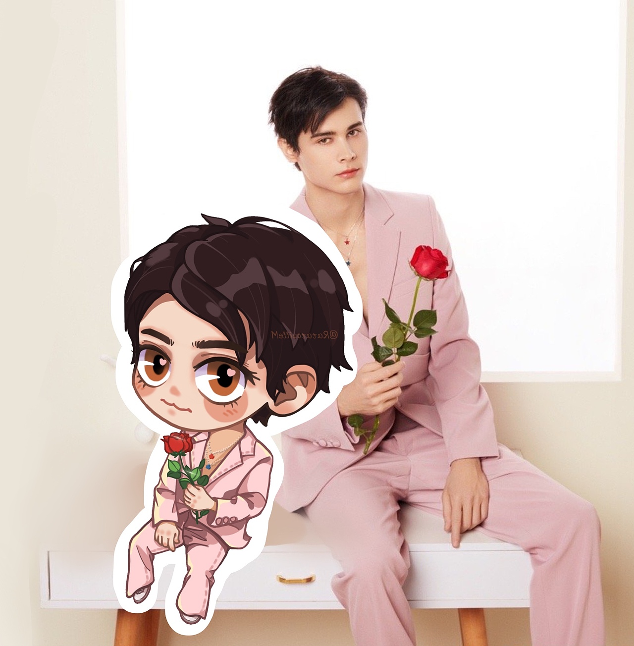 利路修Q版人像插画合集