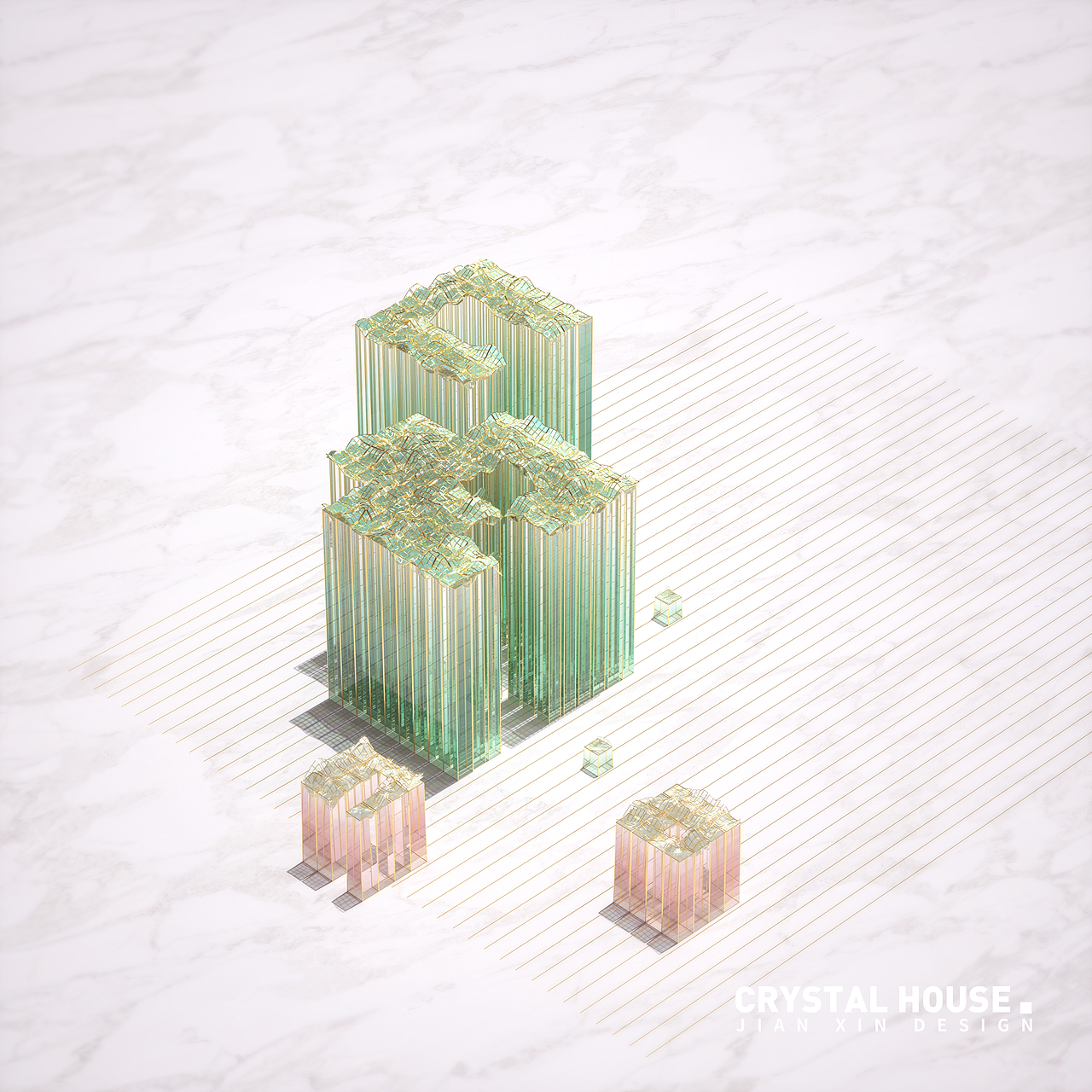 C4D立方体创意合集