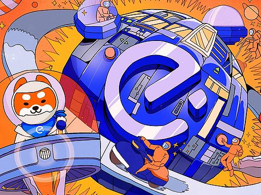 阿里本地生活-北京新办公区插画软装（个人主页-ZNDE2MzU1Mjg=） - 商业插画 - 站酷设计师雷健27原创素材 - 站酷ZCOOL