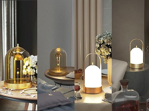 近期渲染记录（台灯、氛围灯）