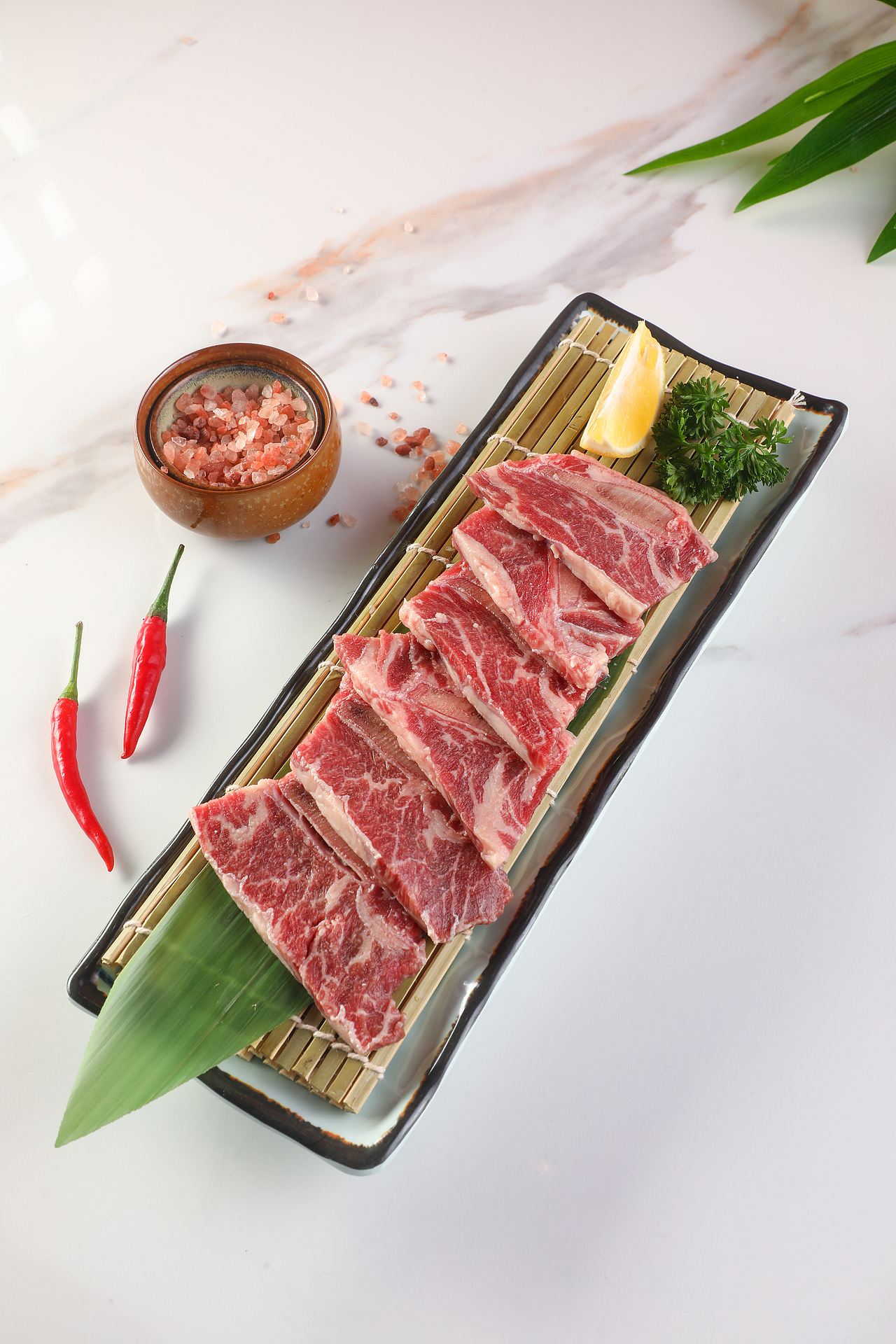 西安瘦马美食摄影之韩国烤肉拍摄