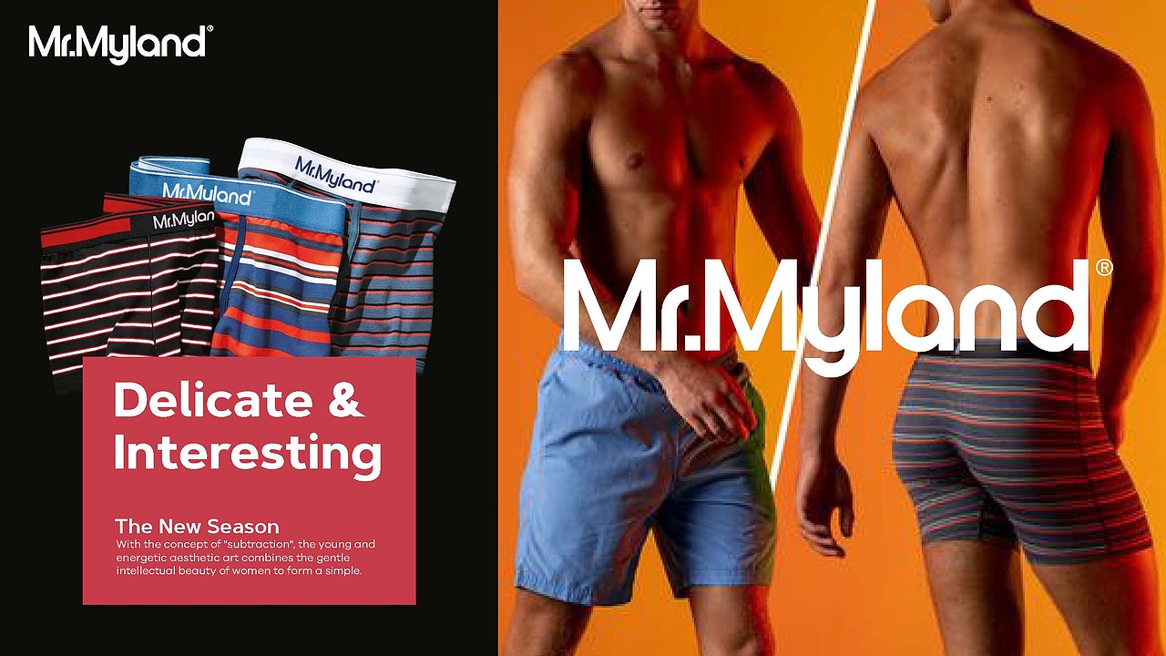男性性感魅力内搭品牌-Mr.Myland