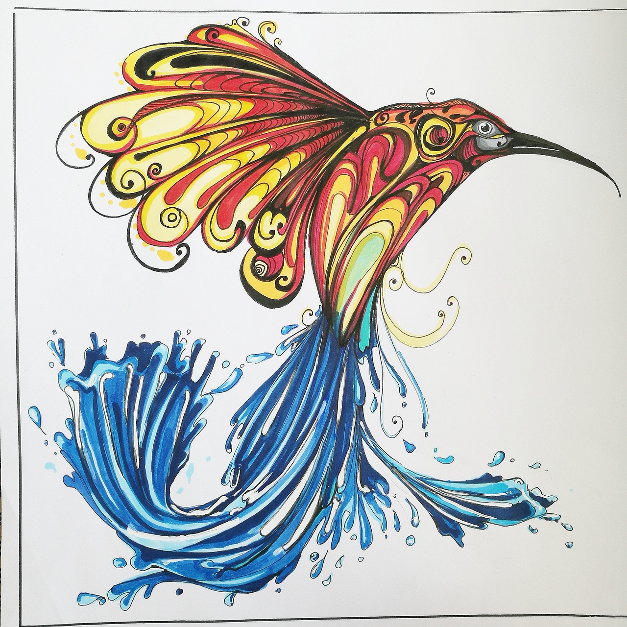 图形创意|插画|创作习作|老咪是我没谁了_原创作品-站酷zcool