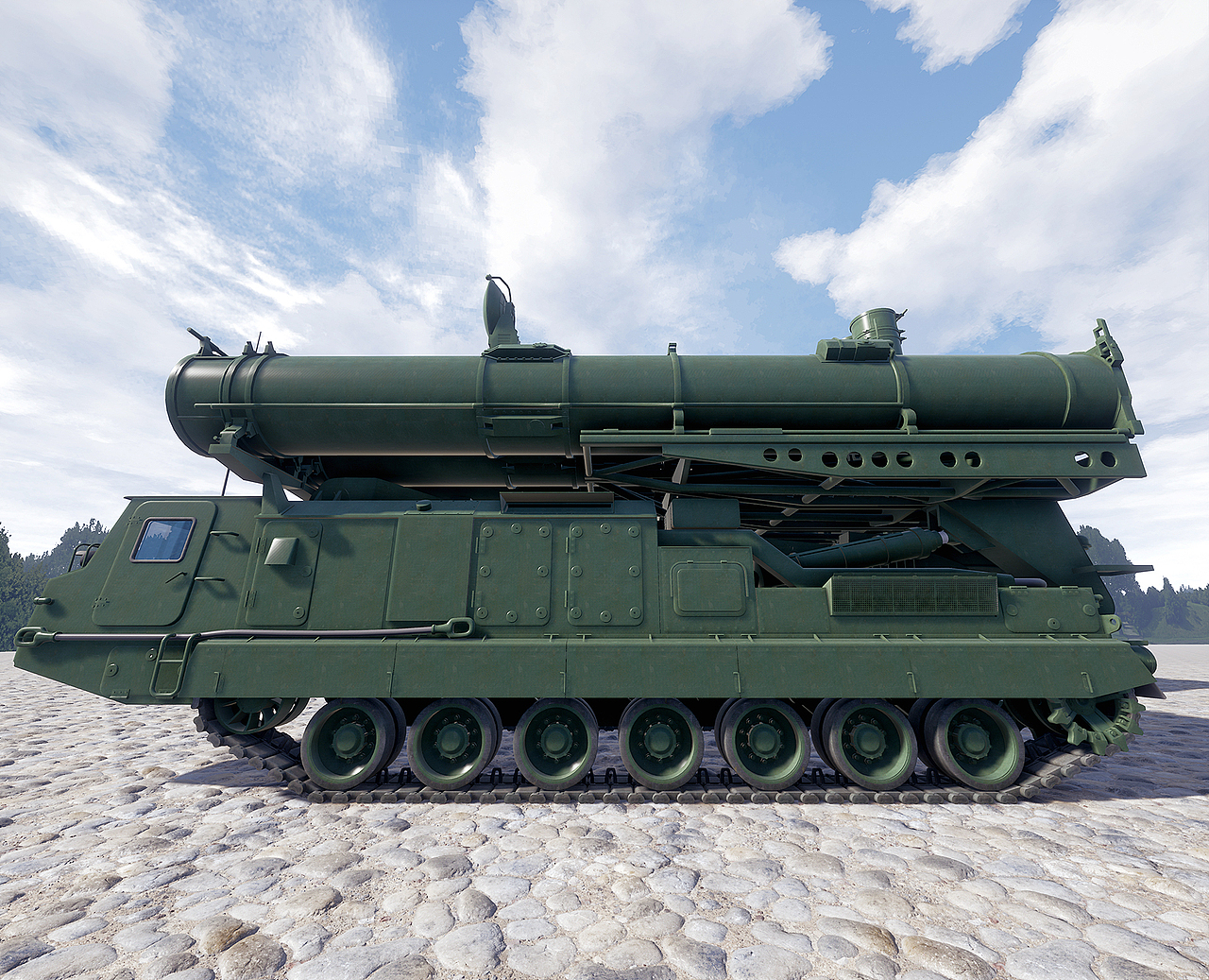 军方 导弹车 虚拟现实 vr 虚幻 虚拟样板房