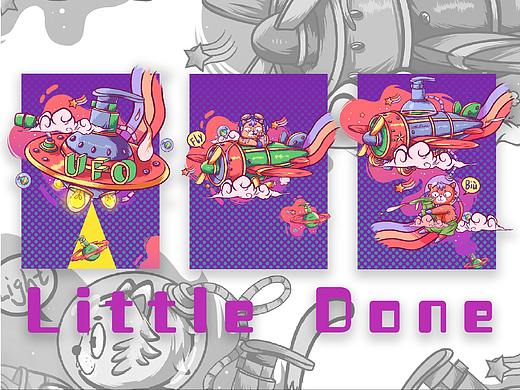 《小巨蛋—猫的自我修养》网页插画素材